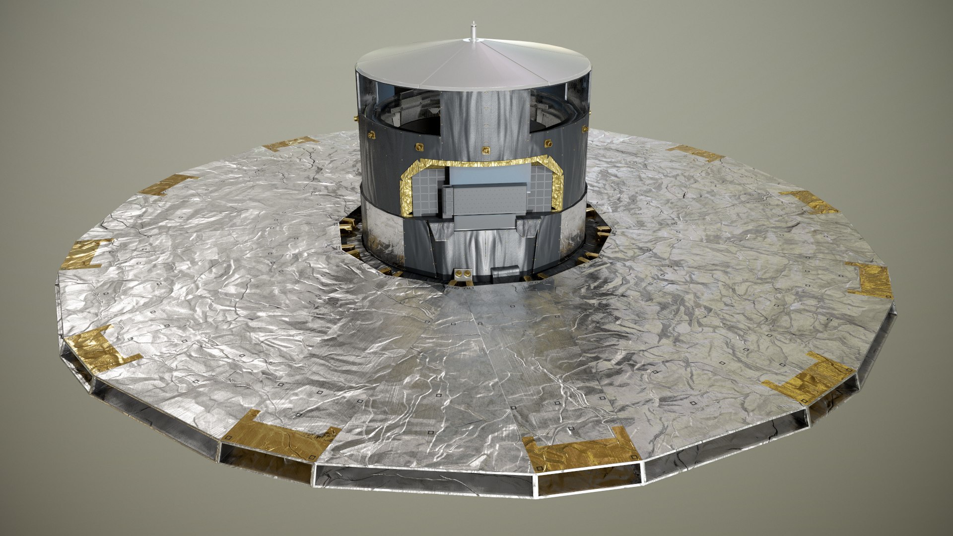 3D Gaia Space Observatory Esa Model - TurboSquid 1463575