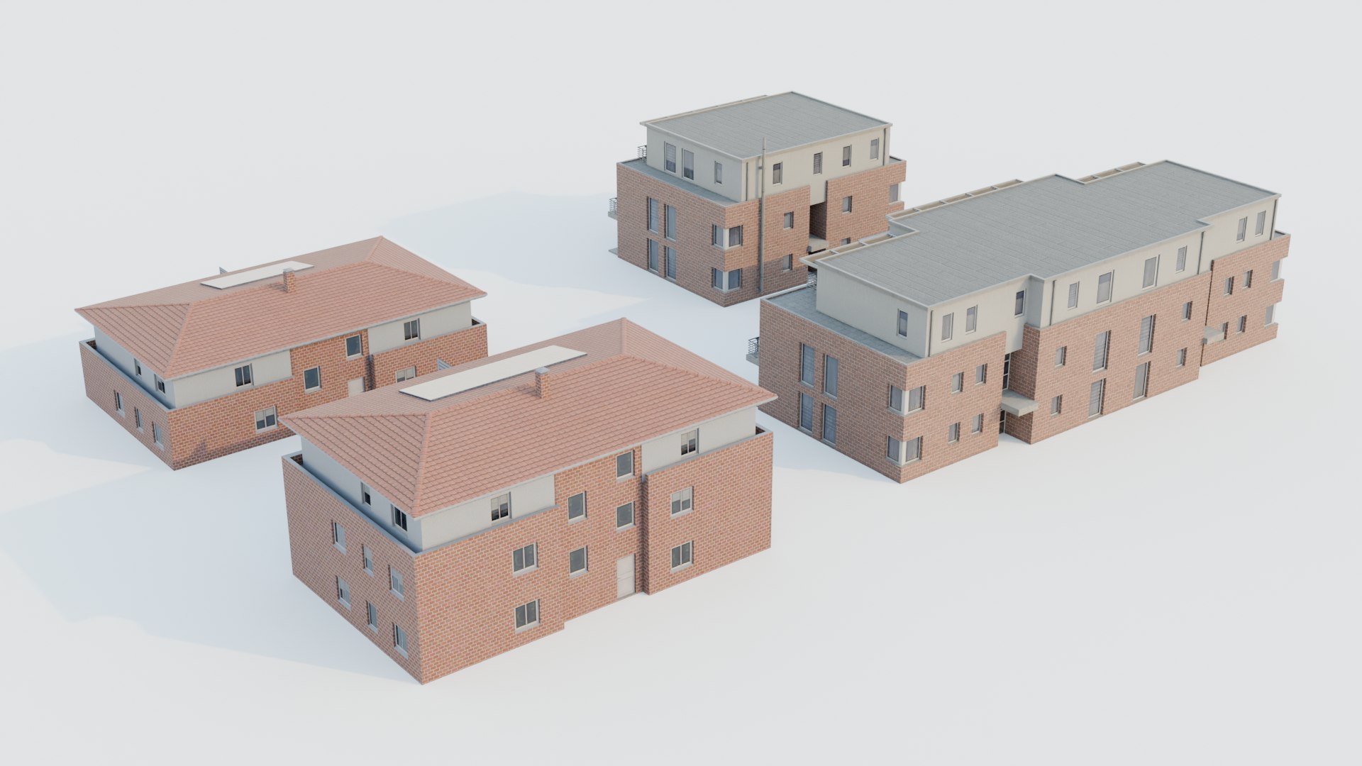 Generic Modern Suburban Apartment Buildings Low-Poly Pack 3D model https://p.turbosquid.com/ts-thumb/gb/otUFu4/8R/modernapartmentbuildingsshowcase1/png/1792256299/1920x1080/fit_q87/1c9c92118f88ba1ab76907f25ad0e74b171ad971/modernapartmentbuildingsshowcase1.jpg