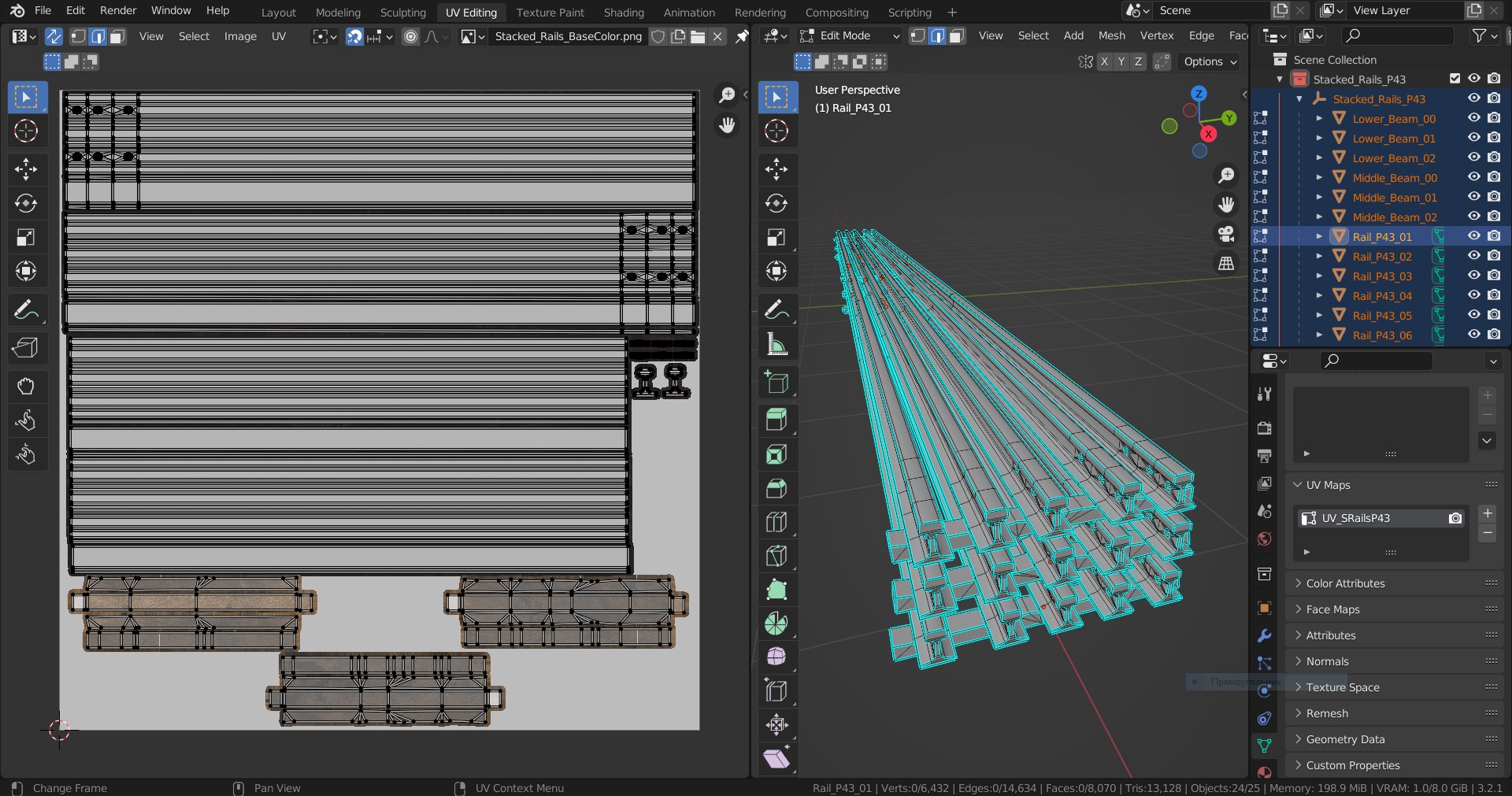 Stacked Rails P43 3D https://p.turbosquid.com/ts-thumb/gb/rDfm3E/dN/stackedrailsp43_scr4/png/1657377584/1920x1080/fit_q87/f1a9a10993c4338ce7b4b9121ce2b5cefb01e850/stackedrailsp43_scr4.jpg
