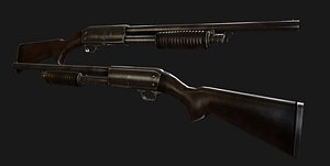 ithaca 37 shotgun m37 3ds