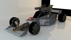 formula1 warrior 3D model