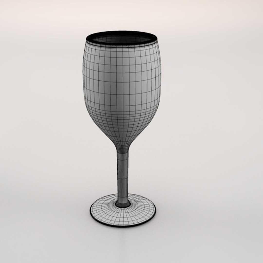 3d Model Of Glass Pack
