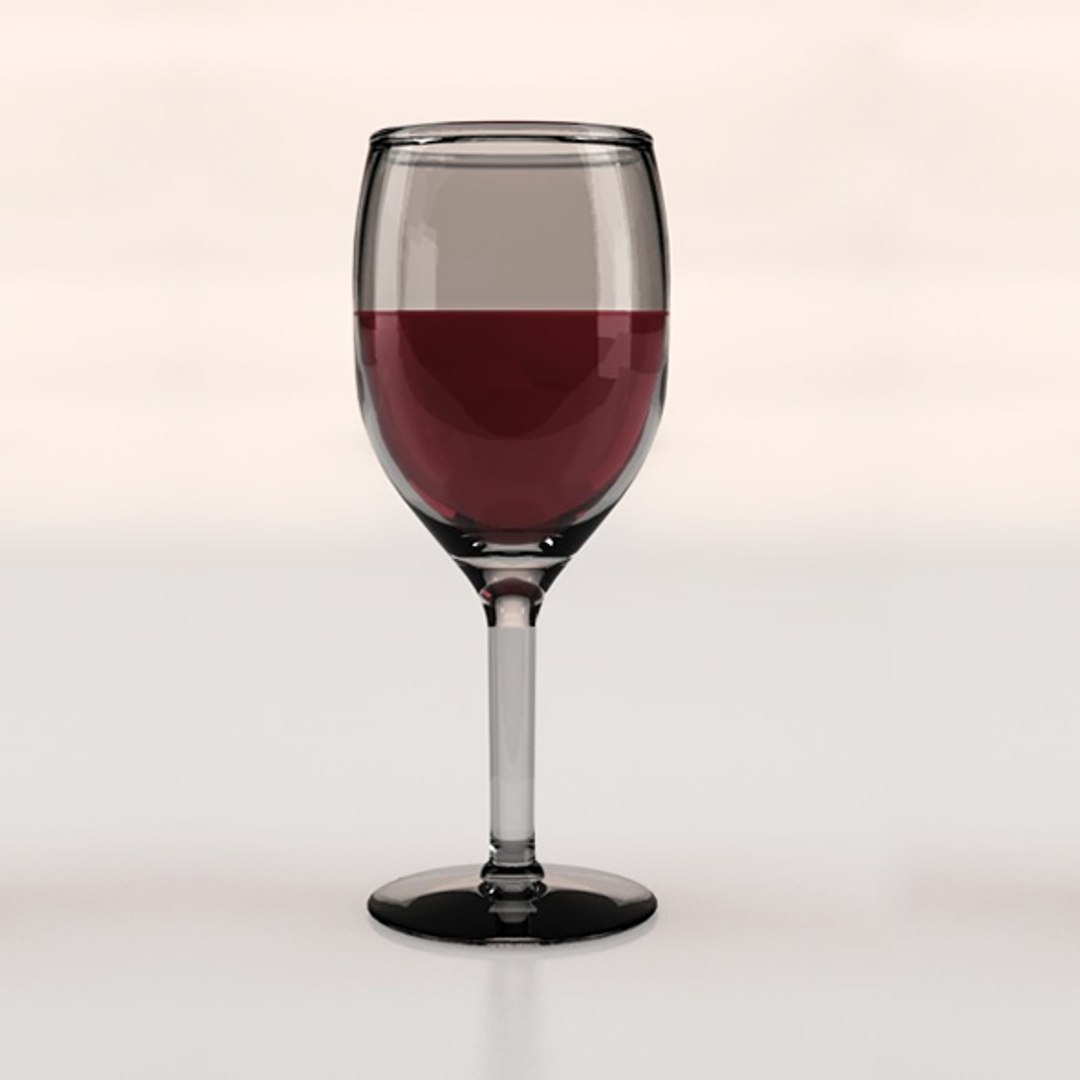 3d Model Of Glass Pack