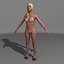 rigged character 3d model