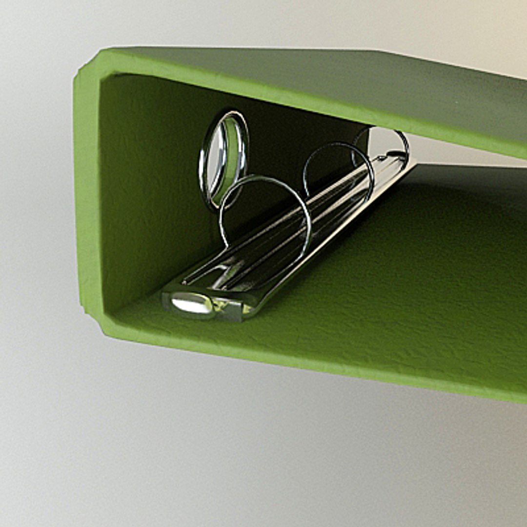 Binder File 3d Model
