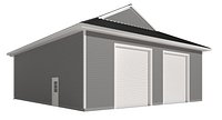 Garage-008 (Low Poly)