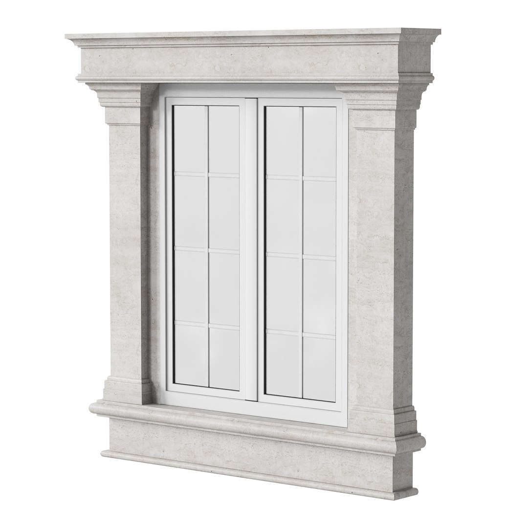 Architectural Classic Window 3D Model 6 Model - TurboSquid 2394817