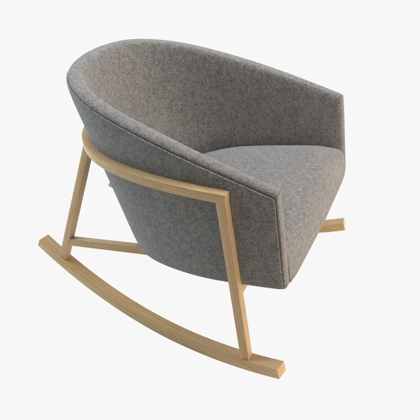 3d model of ryder rocking chair
