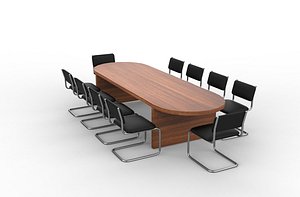 table model Low-poly 3D model model