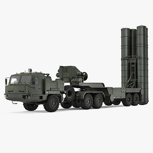 S-400 Triumf Launch Vehicle Battle Position