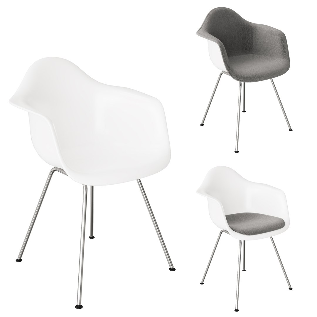 3D Eames Plastic Armchair - TurboSquid 1466309