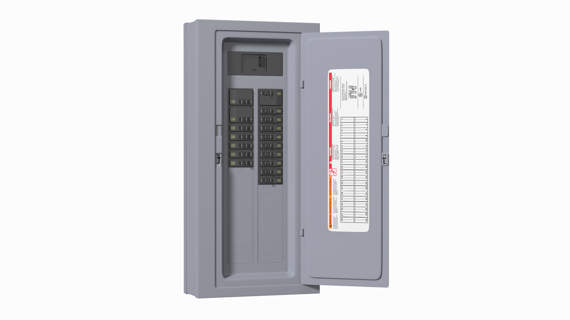 Electrical Panel Fuse Box 3D - TurboSquid 2244482