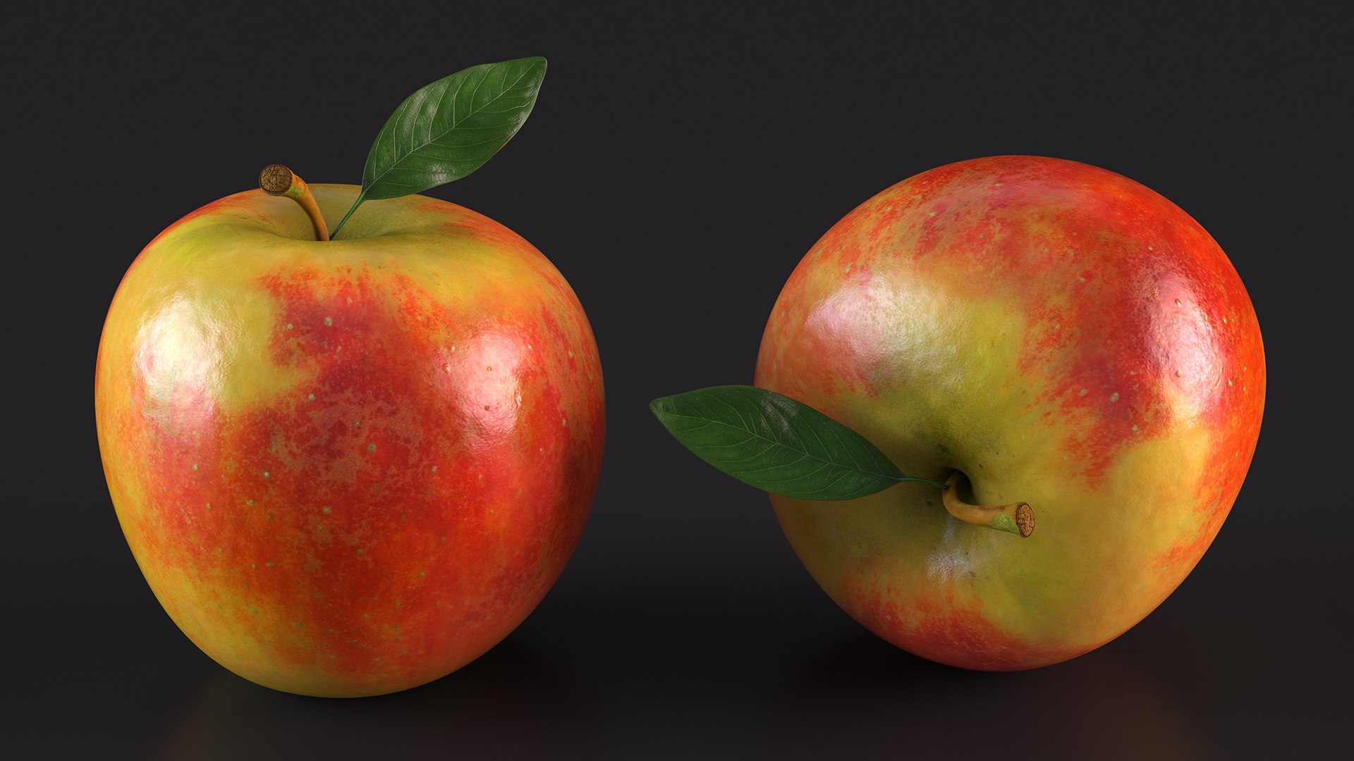 realistic-apple-with-leaf-3d-model-turbosquid-2239638