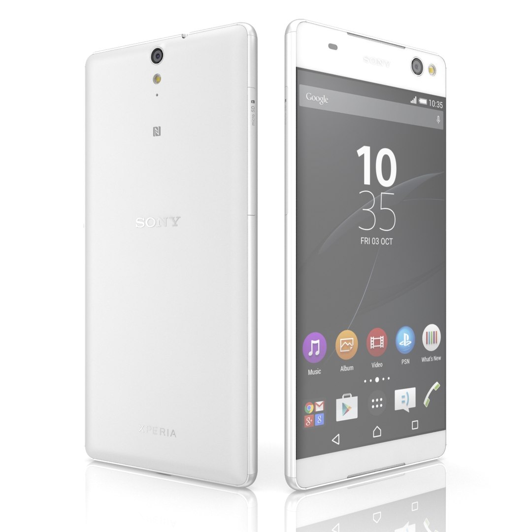 Sony Xperia C5 Ultra 3d Model