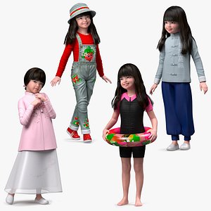 Asian Girl Childs Collection 2