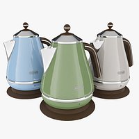 DELONGHI Icona Vintage KBOV3001BG Jug Kettle