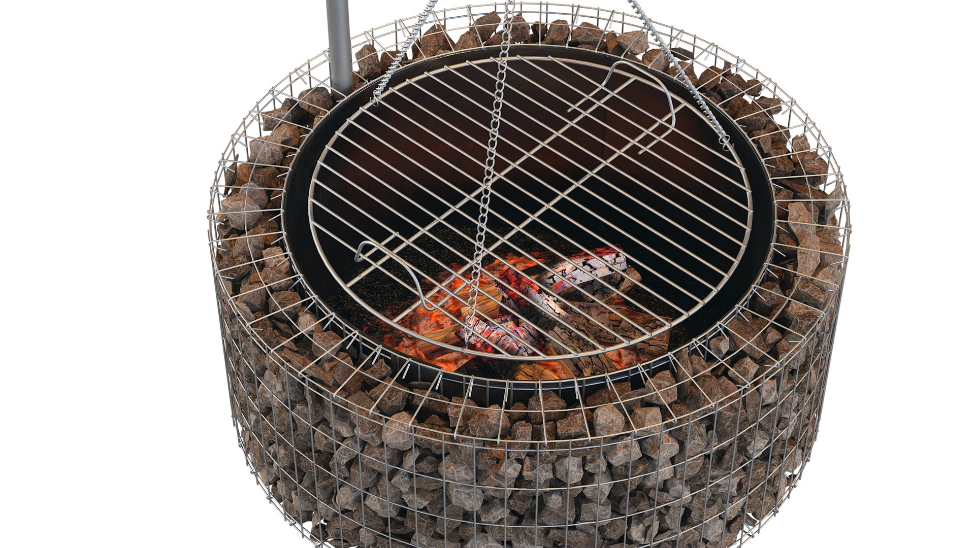 Outdoor Stone Grill 3D Model TurboSquid 1923342   3 