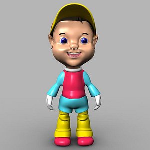 Cartoon Boy 3D Models for Download | TurboSquid