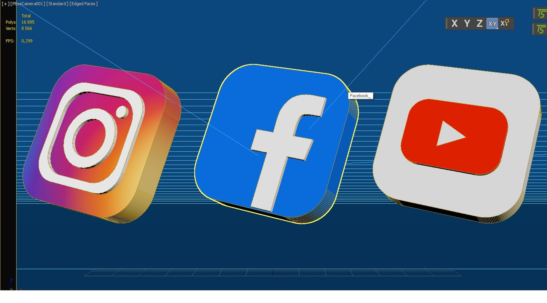 Social Media Logo. Facebook, Twitter, Instagram and YouTube Icons Editorial  Stock Image - Illustration of facebook, realistic: 250172549