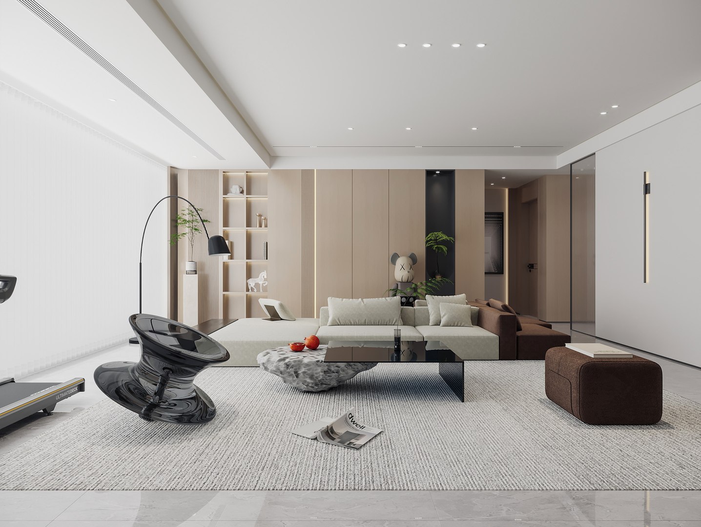 3D Modern Living Room Model - TurboSquid 2241323