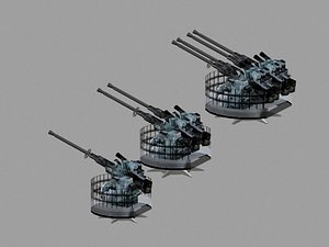 3d weapon wwii model
