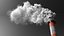 Industrial Smokestack with Steam VDB For Blender