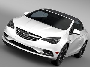 buick cascada turbo 2016 3d max