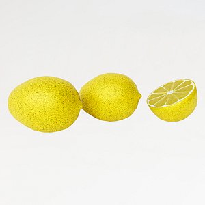 Lemon fruit 3D