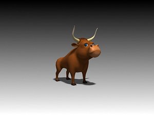 Cartoon Bull