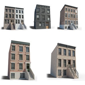 NY Buildings 002 3D