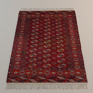 3d persian carpet