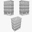 Apartment Building and Townhouse - 86 Models Collection