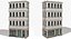 Apartment Building and Townhouse - 86 Models Collection