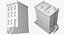 Apartment Building and Townhouse - 86 Models Collection