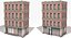 Apartment Building and Townhouse - 86 Models Collection