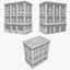 Apartment Building and Townhouse - 86 Models Collection