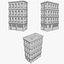 Apartment Building and Townhouse - 86 Models Collection