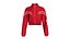 Girls Cropped Jacket With Elastic Bottom