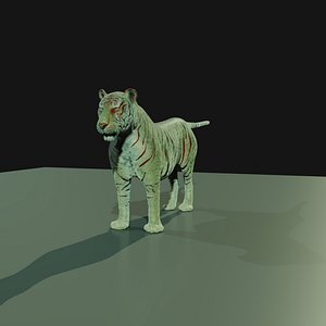 rig advanced tiger blender 3D