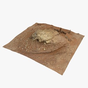 Namibian Desert Rock Formation 07 - Scan 3D