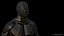 Sentinel - Futuristic Space Soldier Sci-Fi Robot Character Low-poly 3D model