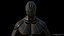 Sentinel - Futuristic Space Soldier Sci-Fi Robot Character Low-poly 3D model