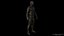 Sentinel - Futuristic Space Soldier Sci-Fi Robot Character Low-poly 3D model