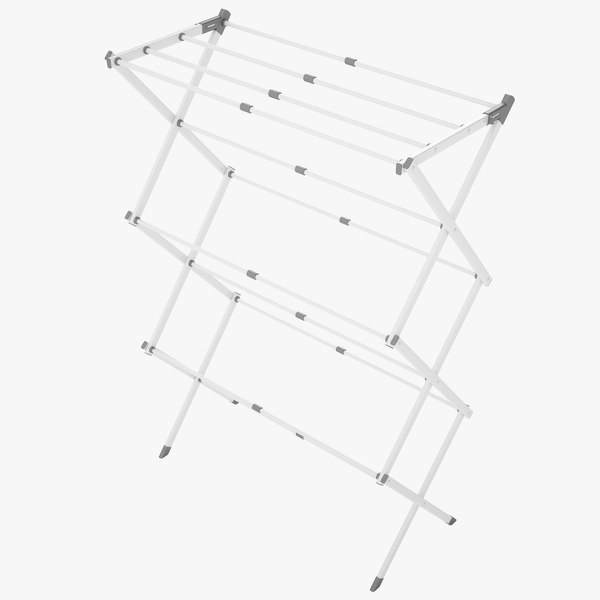 3D Cloth Drying Rack 01 TurboSquid 1791069