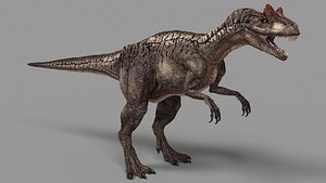 allosaurus 3D model