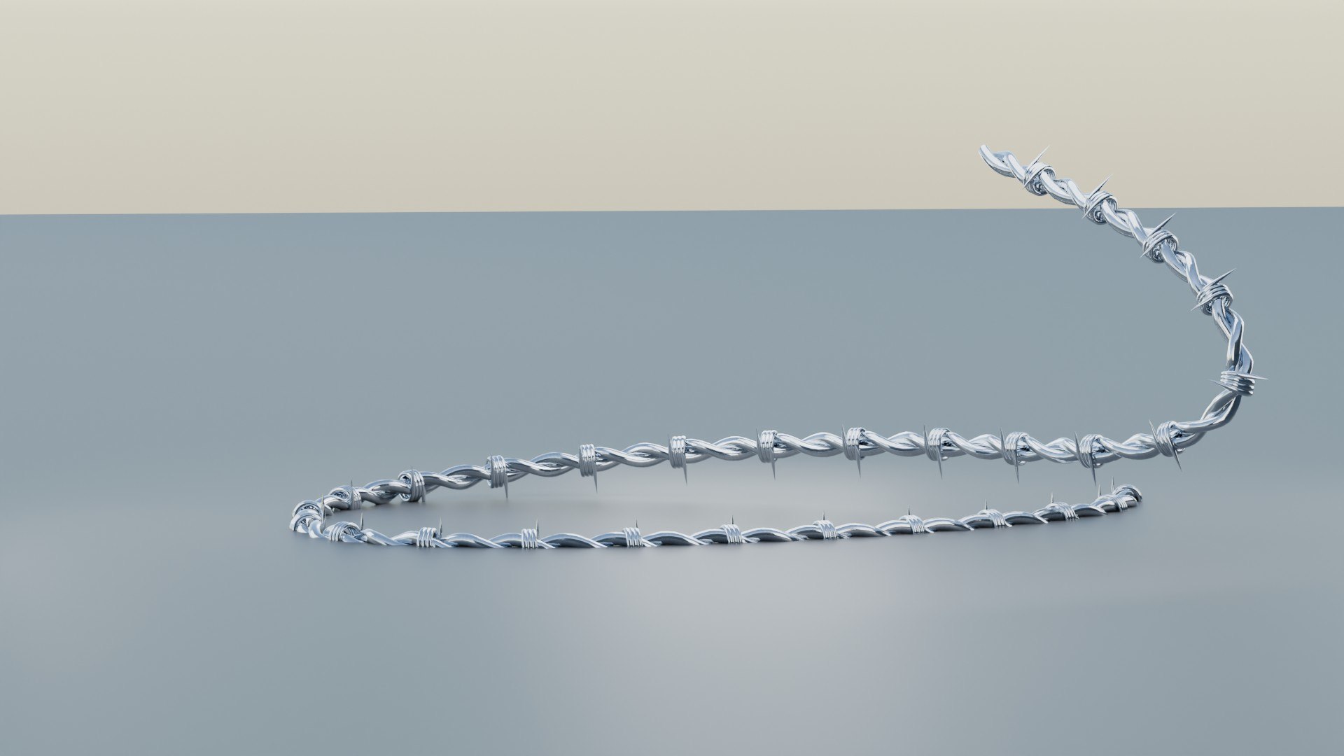 3D Model Barbed Wire - TurboSquid 2390315