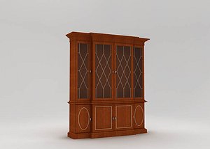 china cabinet -vray