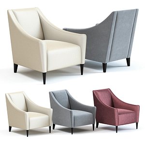 3D sofa chair rivera armchair model