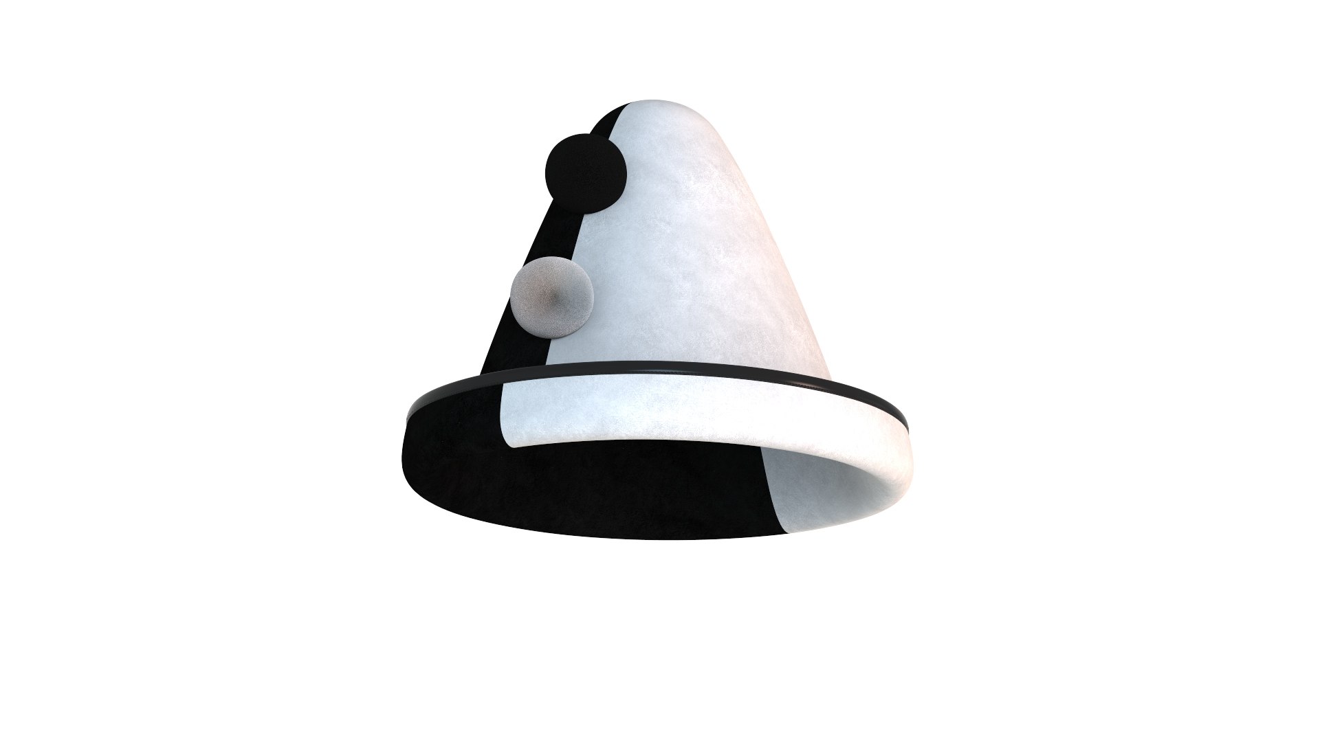 3D model Black and White Harlequin Hat https://p.turbosquid.com/ts-thumb/gd/hTiqNc/ob/untitled.713/jpg/1641198535/1920x1080/fit_q87/b3753f555a933e560a48e8c42eaf0365634065ca/untitled.713.jpg
