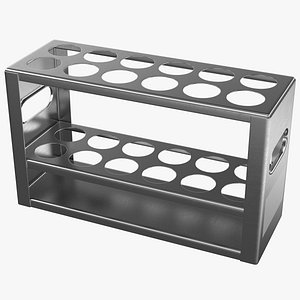 Stainless Steel Test Tube Rack